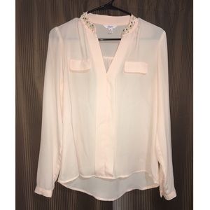 💥💥Light pink rhinestone Candies blouse/ shirt